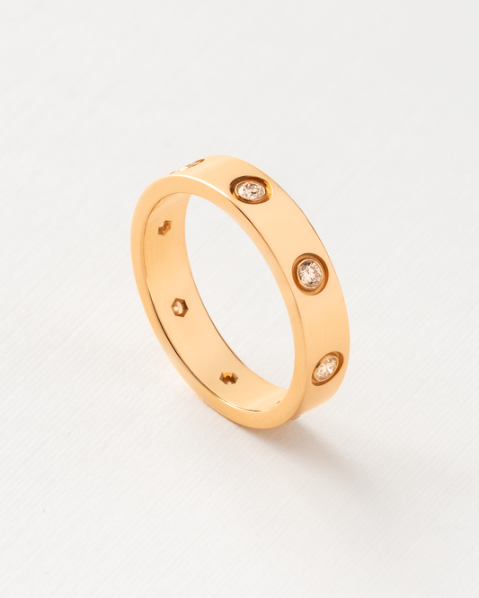 Anillo Cartier LOVE Con Diamantes