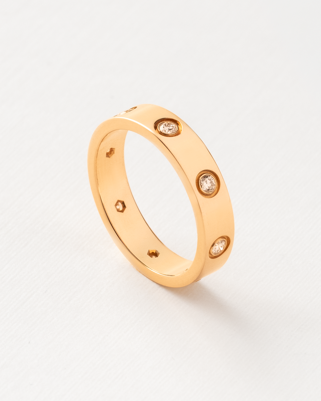 Anillo Cartier LOVE Con Diamantes