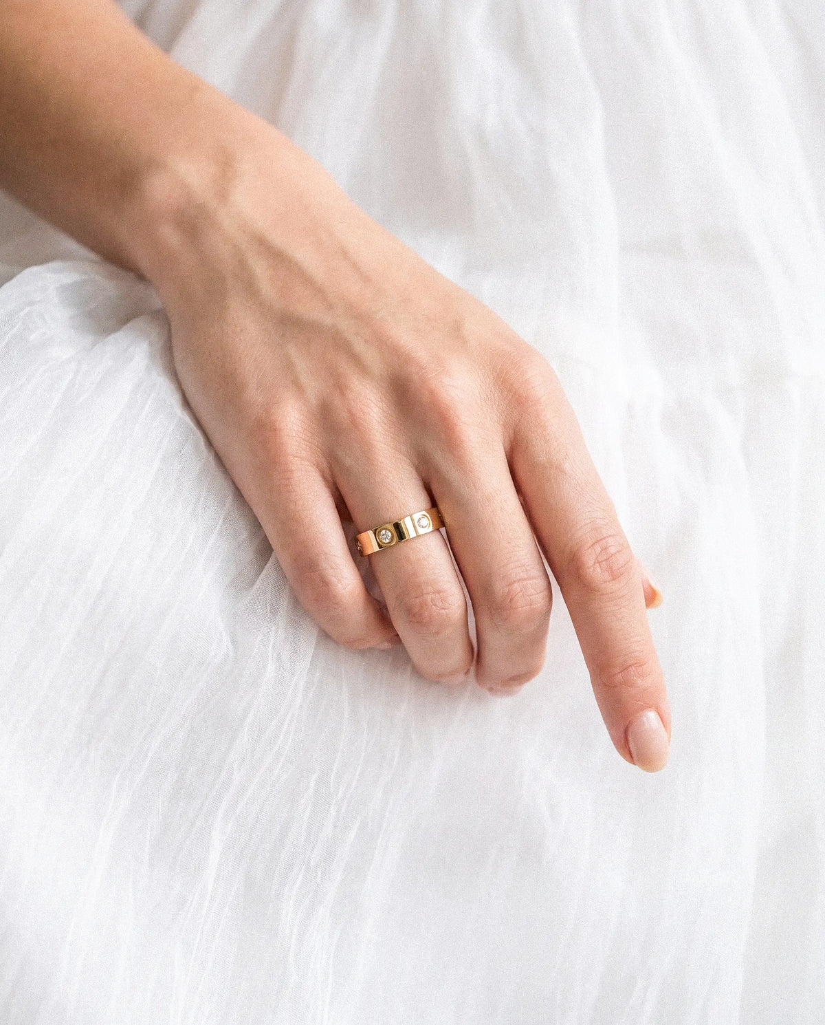 Anillo Cartier LOVE Con Diamantes
